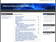 Tablet Screenshot of edukacja.womkat.edu.pl